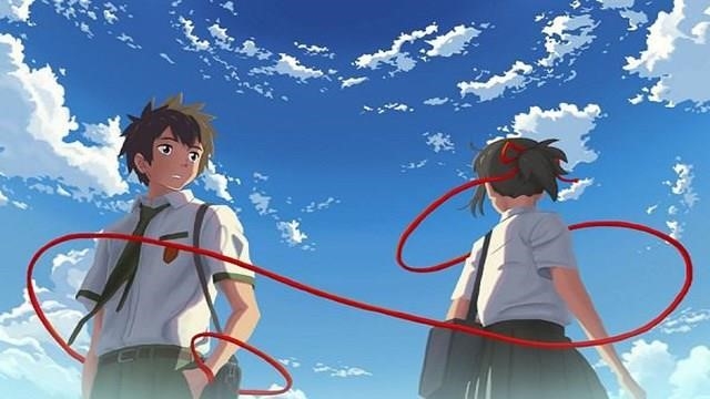 Hình ảnh hiển thị các hình ảnh anime nam tương tác với nhau.
