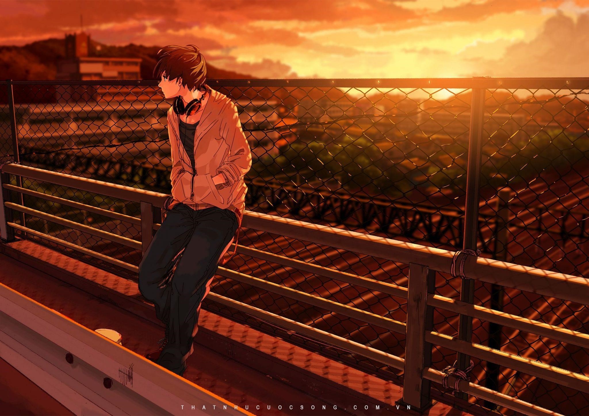 Ảnh anime cô đơn cho boy mang đến một cảm giác cô đơn và buồn bã, thể hiện sự cô đơn và sự tách biệt của chàng trai trong thế giới xung quanh, tạo nên một không gian đầy cảm xúc và sâu lắng.