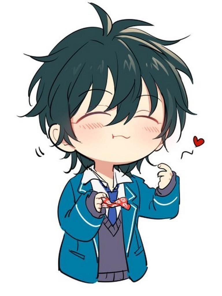 Ảnh Anime Chibi boy cute là hình ảnh của một chàng trai nhỏ nhắn trong phong cách Anime, với nét đáng yêu và dễ thương.