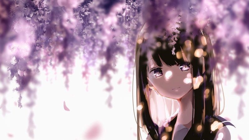 Hình nền anime cô gái buồn thể hiện cảm xúc đau buồn, lưu giữ trong lòng nhân vật, mang đến một không gian tưởng tượng đầy màu sắc và sâu lắng.
