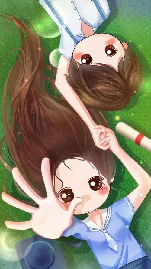 Tải ngay hình ảnh Anime Chibi của đôi cặp cực kỳ đáng yêu.