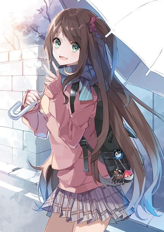 Tổng hợp hình ảnh cô gái Anime dễ thương, xinh xắn và đáng yêu.