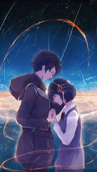 Ảnh anime ôm nhau mang trong đó tình yêu và sự ấm áp, thể hiện tình cảm đậm sâu giữa hai nhân vật chính, làm người xem cảm nhận được một cảm giác ngọt ngào và lãng mạn.
