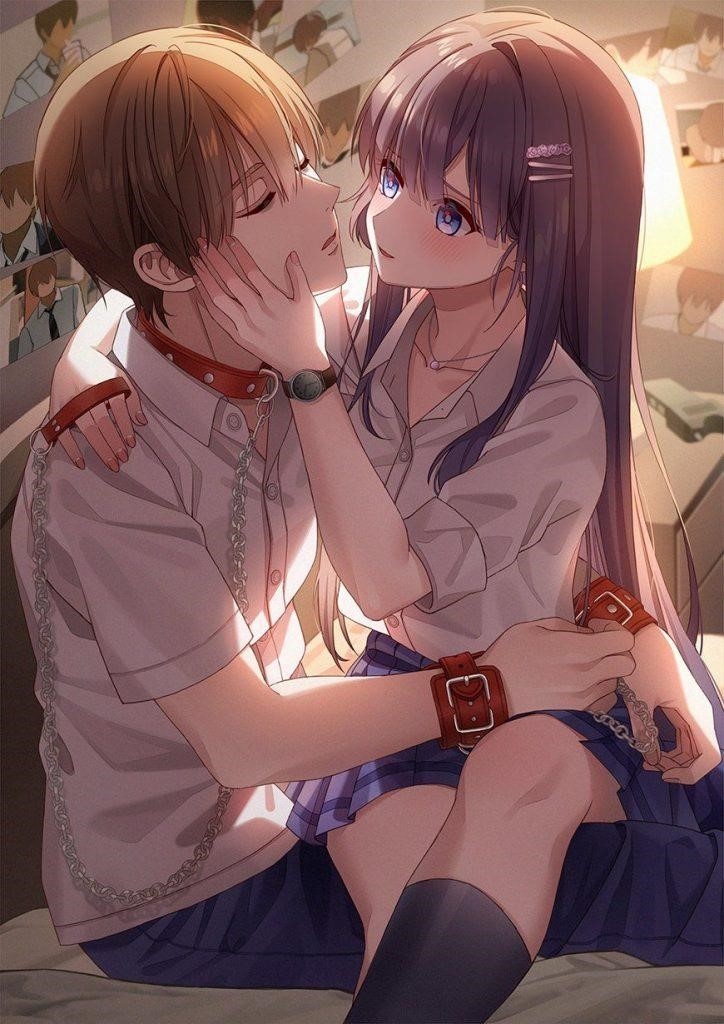 Cặp đôi Anime hiếm hình ảnh Anime đẹp.