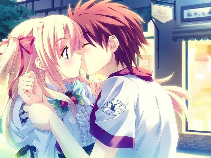 Hình ảnh anime vô cùng đẹp, tình cảm của các cặp đôi.
