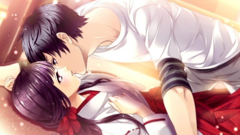 Bức tranh anime của một cặp đôi tình yêu đẹp nhất.