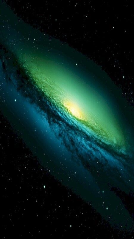 Hình ảnh hoạt hình của dải ngân hà rất đẹp