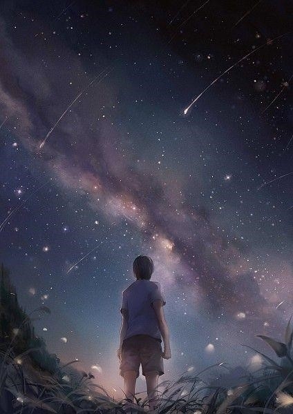 Hình ảnh Anime thiên hà tuyệt đẹp nhất