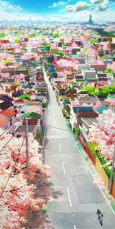 Hình ảnh thị trấn anime tuyệt đẹp nhất