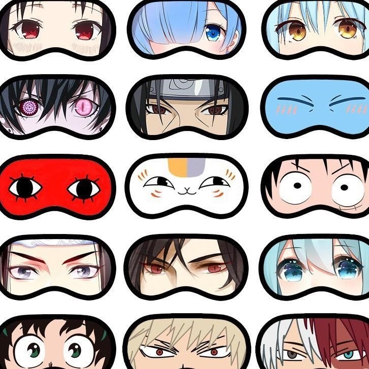 Các loại mắt trong thế giới anime.