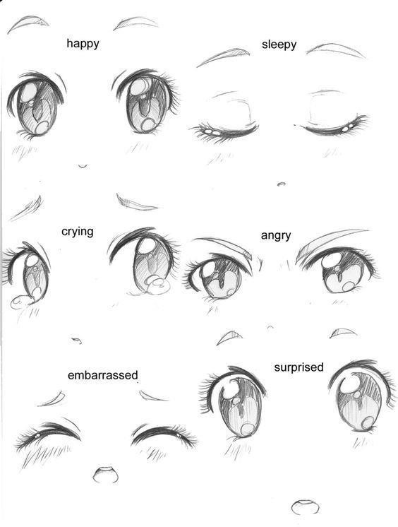 Các kiểu mắt nhân vật anime rất đa dạng và phong phú, từ mắt to tròn và ngây thơ, đến mắt hẹp và sắc bén, mỗi kiểu mắt mang đến cho nhân vật một nét đặc trưng riêng, thể hiện được tính cách và cảm xúc của họ.