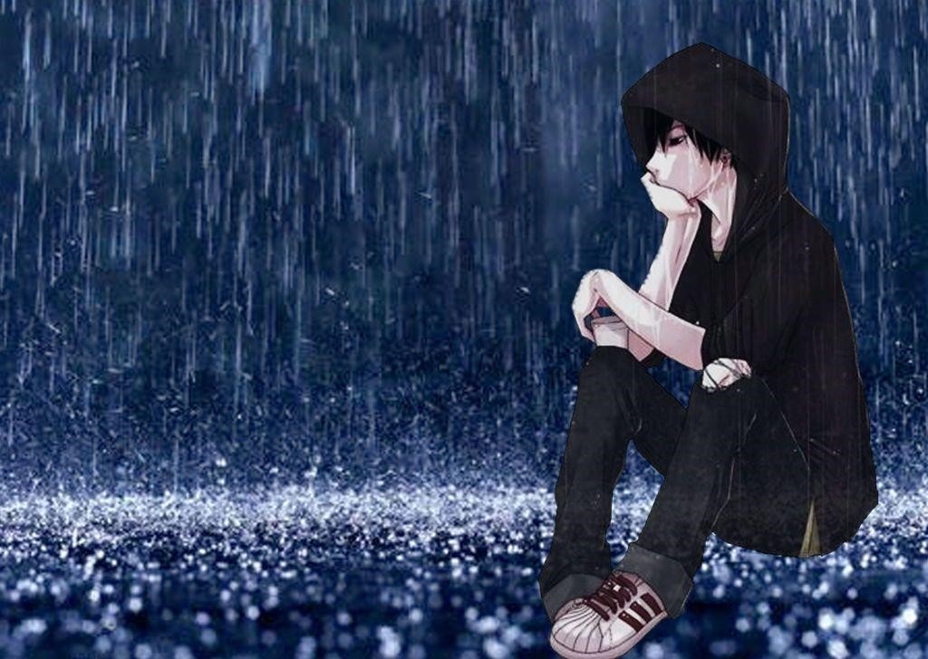 Tổng hợp hình ảnh anime - cảnh mưa buồn nhất và đau khổ nhất.