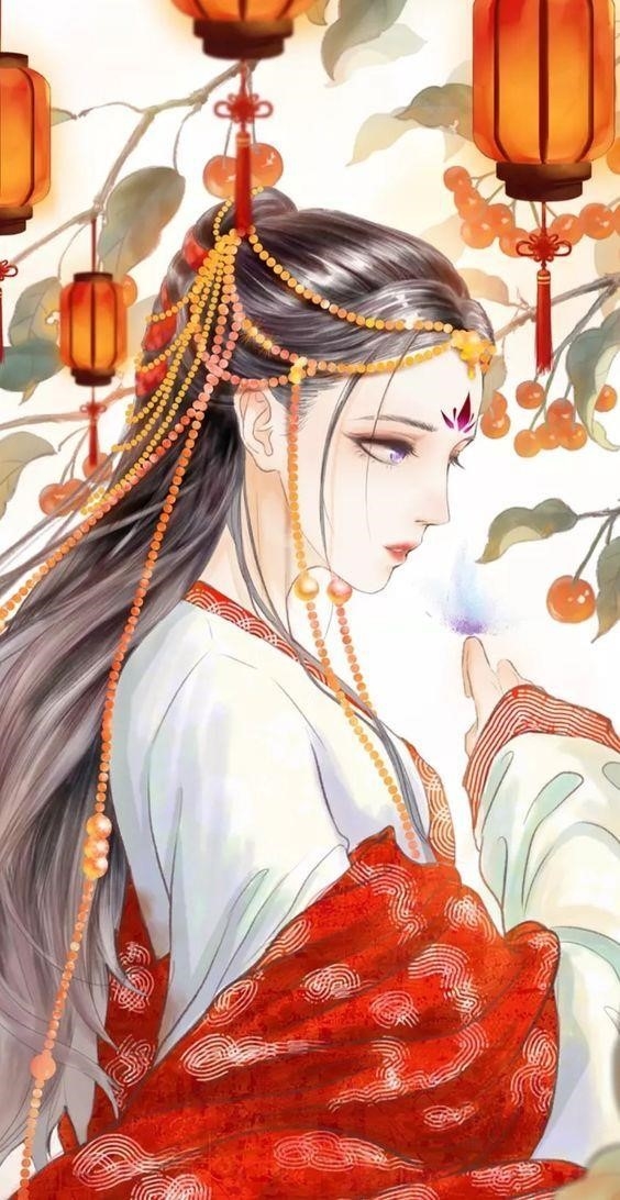 Nghệ thuật Anime theo phong cách cổ trang Trung Quốc trên Pixiv