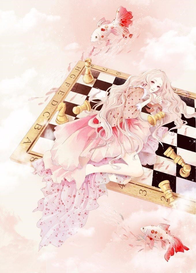 Hình ảnh manga vô cùng xinh đẹp của cung Song Ngư.