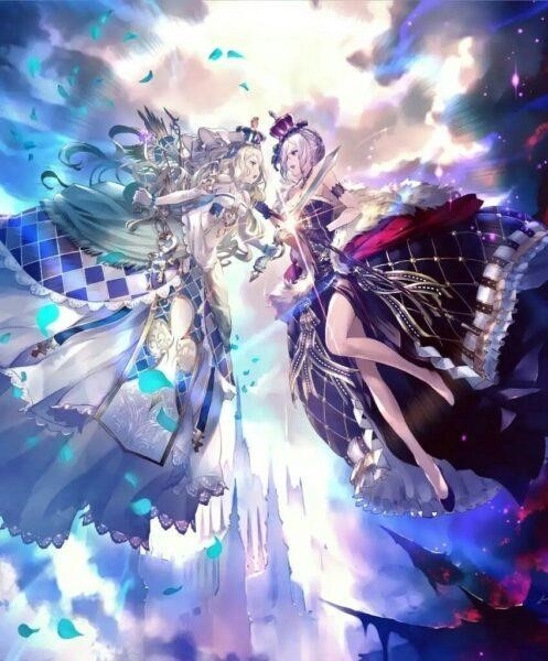 Hình ảnh của Thiên Thần trong Anime đẹp nhất có cánh.