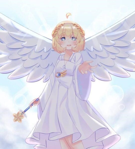 Hình ảnh nam thiên thần anime cực chất