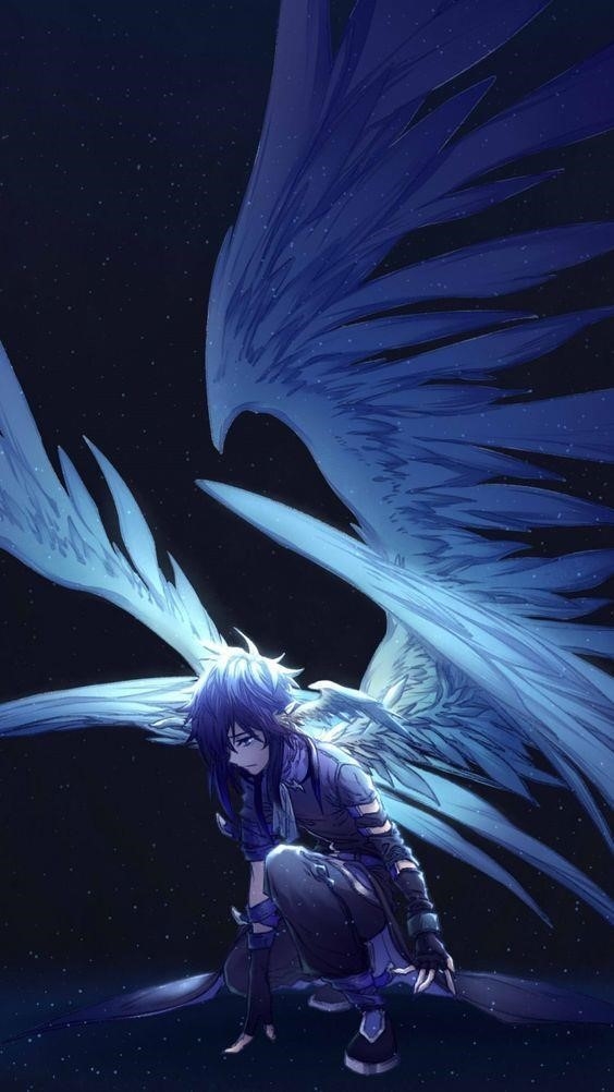 Hình ảnh một thiên thần với đôi cánh đẹp và ấn tượng nhất.