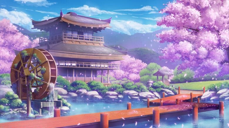 Hình nền phong cảnh Anime mang đến cho người xem một không gian ảo tuyệt đẹp với những cảnh quan độc đáo, màu sắc tươi sáng và phong cách đặc trưng của nghệ thuật Anime.