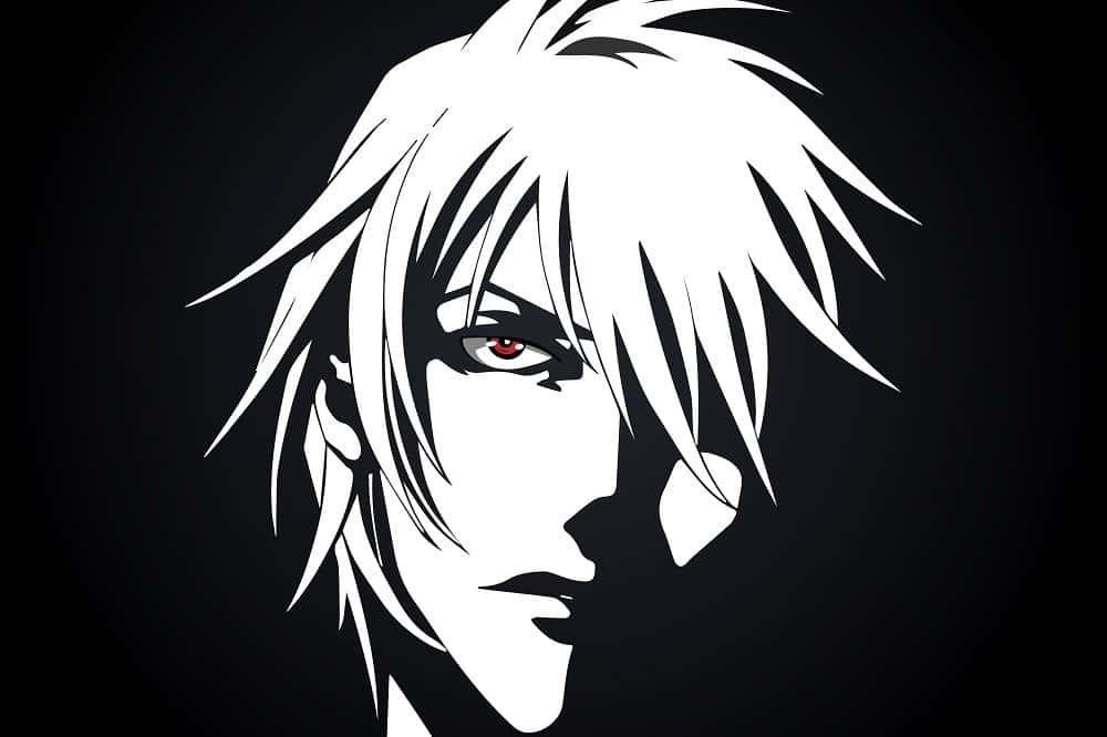 Ảnh anime đen trắng kinh dị mang đến một không gian tối tăm và ám ảnh, tạo nên một cảm giác bí ẩn và đầy căng thẳng.