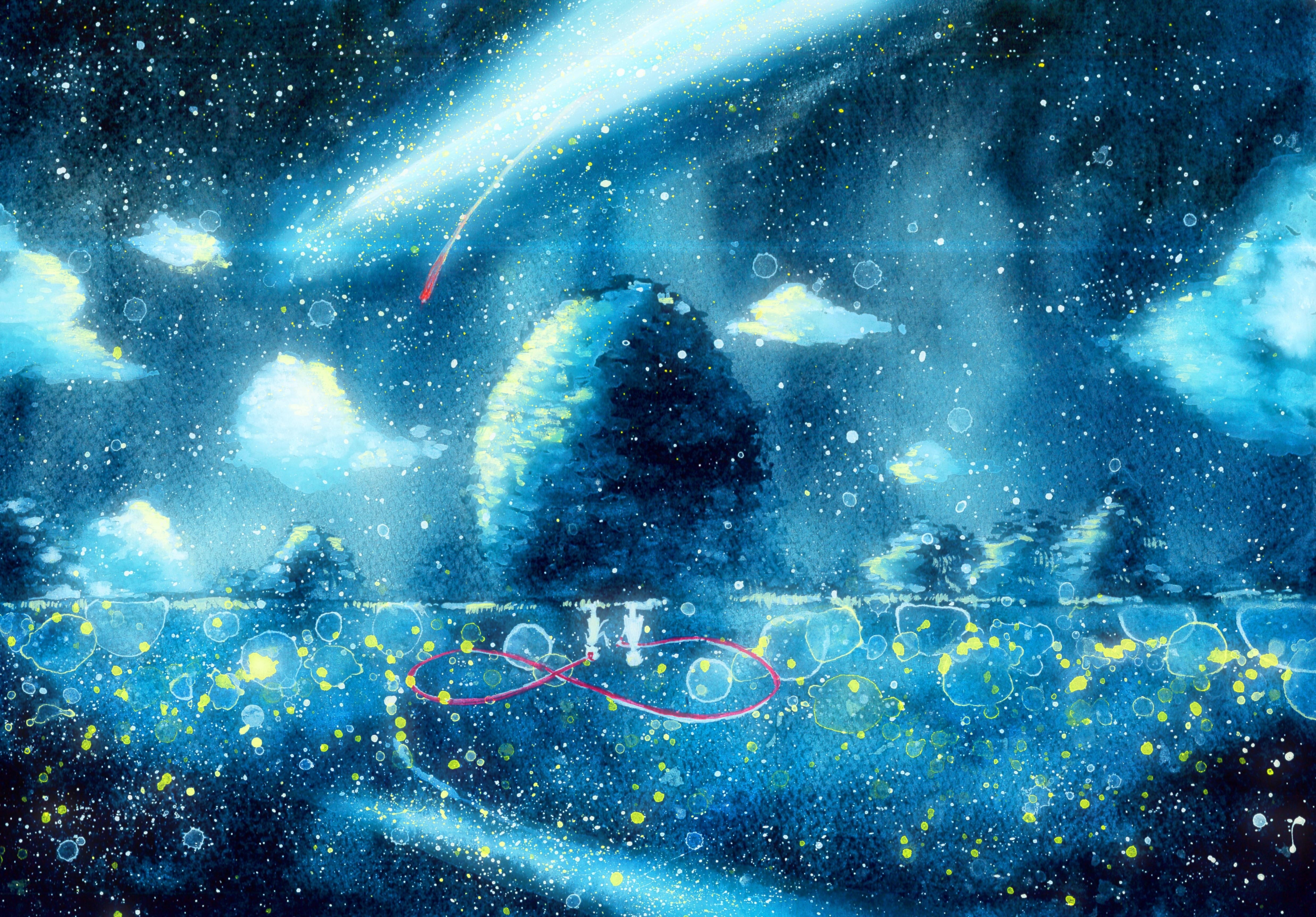 Hình ảnh dành cho hình nền anime vũ trụ.