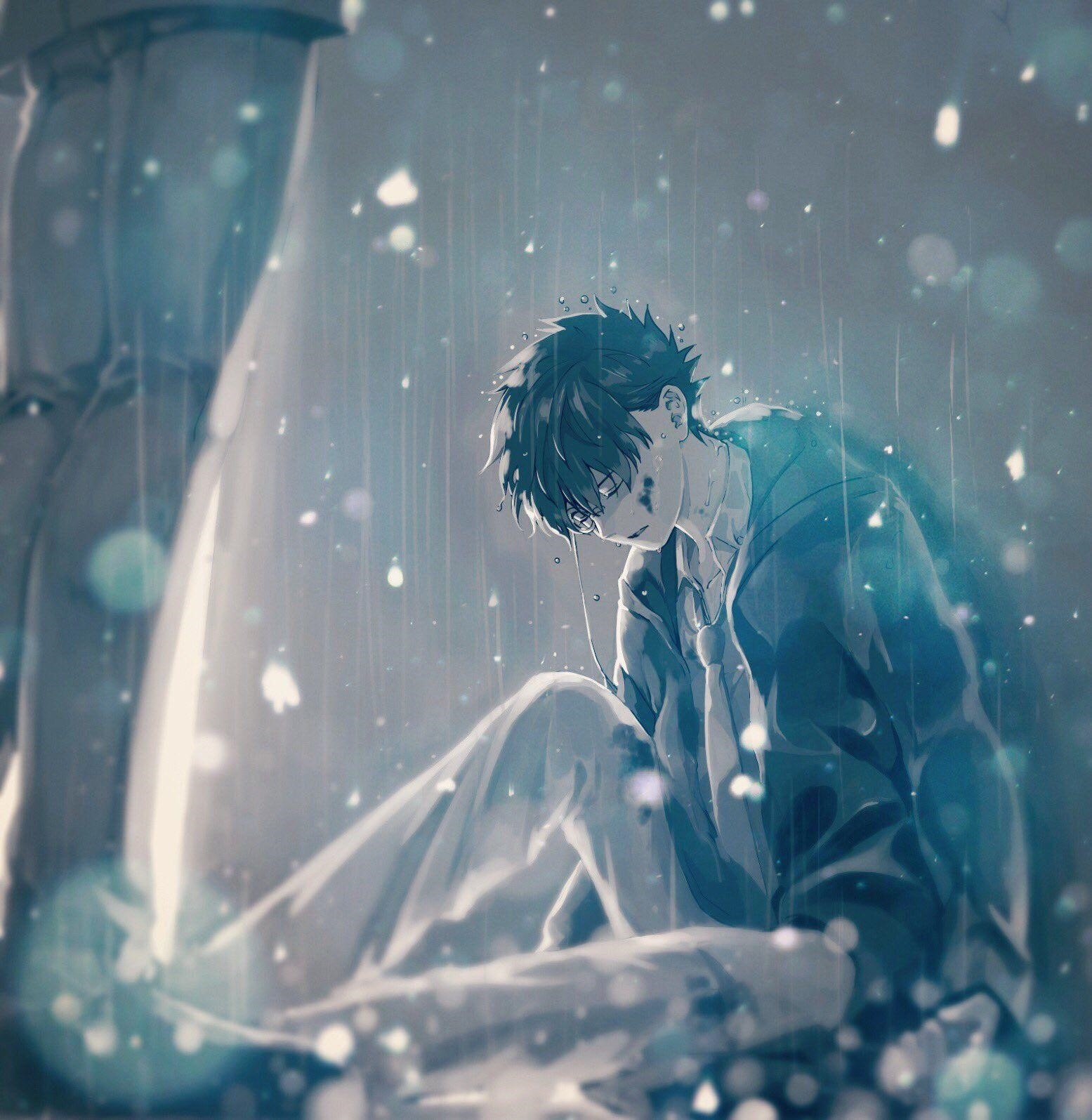 Ảnh anime khóc thường thể hiện những cảm xúc sâu sắc và đau buồn của nhân vật, tạo nên sự đồng cảm và xúc động cho người xem.