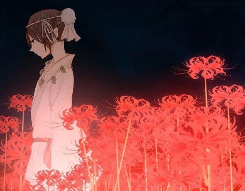Hoa bỉ ngạn anime nam là một loại hoa được thể hiện trong các bộ phim hoạt hình Nhật Bản, thường được sử dụng để tạo ra không gian thơ mộng và lãng mạn.